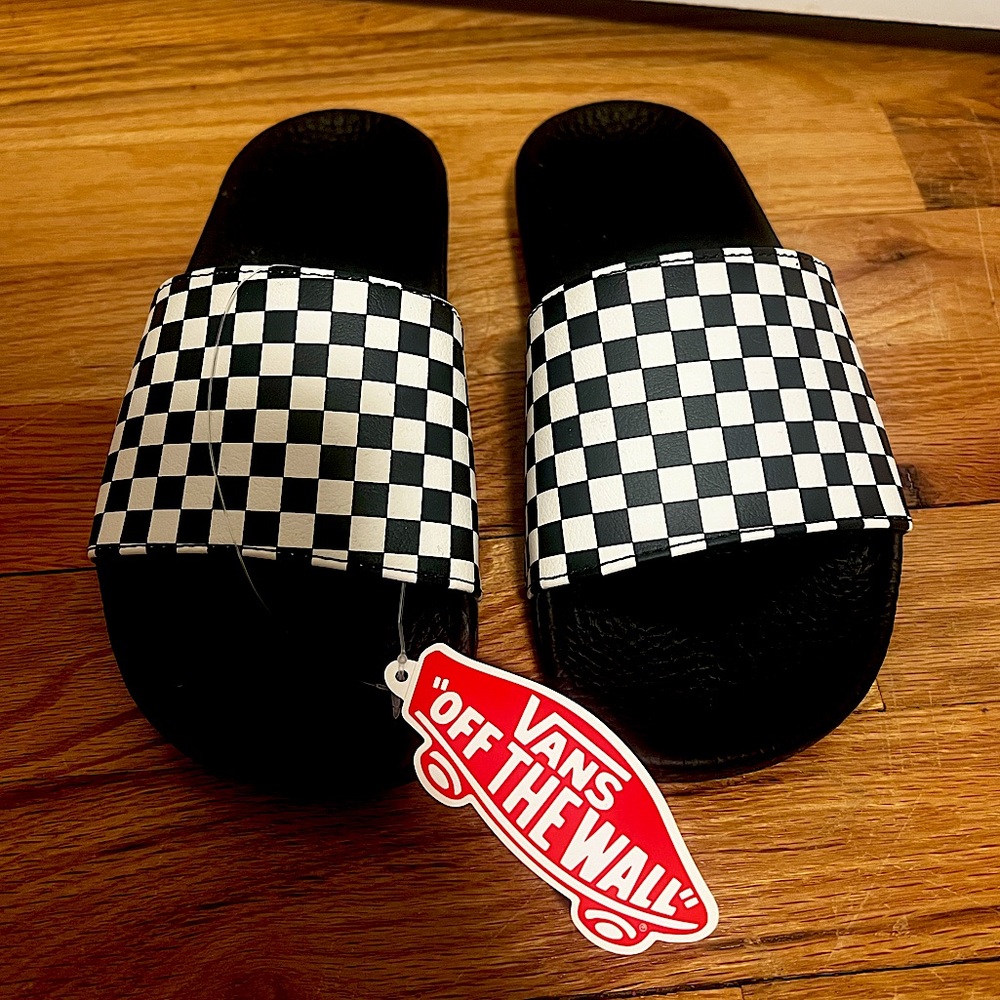 Vans Checkboard Slide-ons (youth)